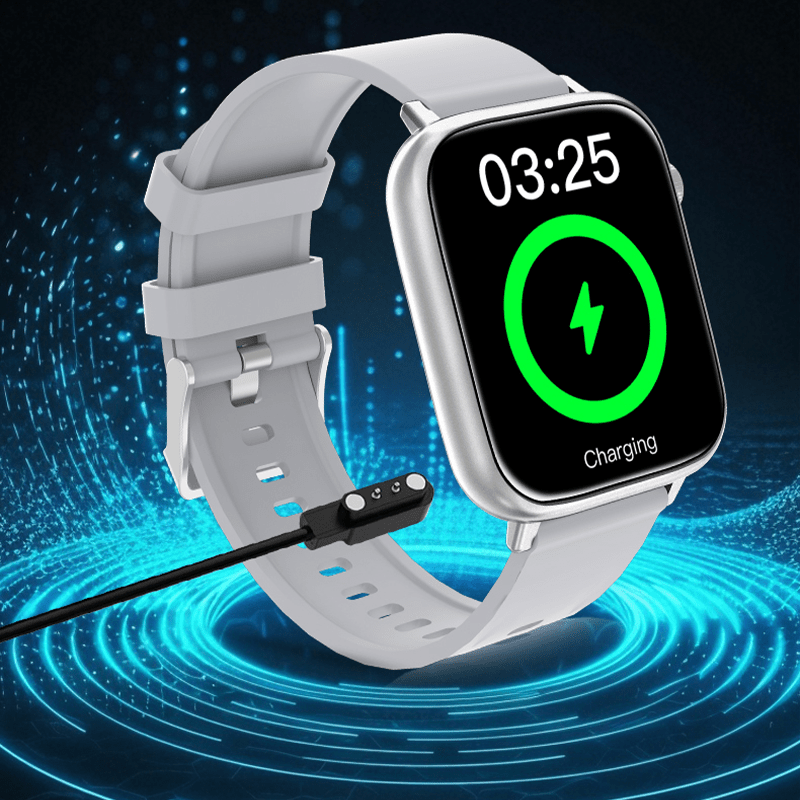 Bluetooth Calling Smartwatch with Listed HD Display, Music Control and Sleep Tracking, IP68-Labeled Blush Pink or Sterling Silver Options for iOS Android