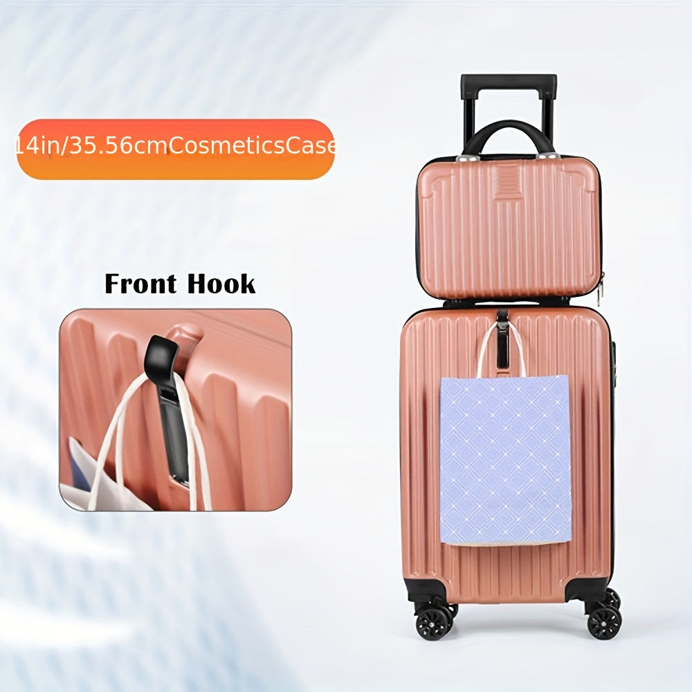 Wheeled Travel Suitcase and Luggage Set Options with Listed 20-Inch Case and Selected 14-Inch Handbag Configurations, Multiple Colors for Work Trips and Vacations