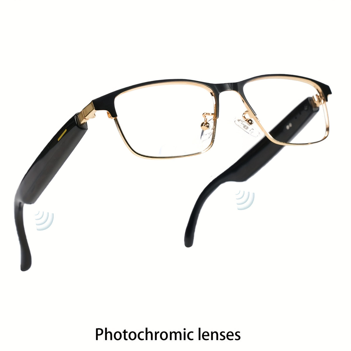 Audio Translation Glasses with Listed 160-Language Translation, GPT Chat, Music and Calls, Photochromic, Color-Changing and Anti-Blue Light Lens Options