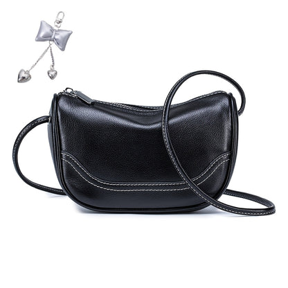 Leather Organizer Crossbody Bag with Listed Smartphone Pockets, Everyday Handbag Purse in Thirteen Color and Style Options for Errands and Travel
