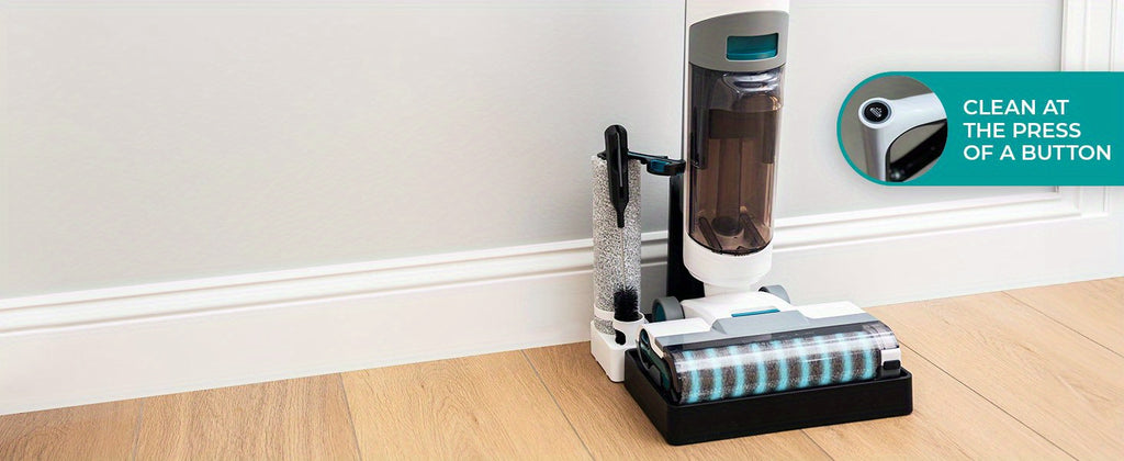 Kenmore AquaLite 3-in-1 Cordless Wet Vac, Hard Floor Vacuum and Mop Combo with 8kPa Suction, Automatic Air-Drying Self-Cleaning Mop and 35-Min Runtime, Lightweight Floor Washer for Tile, Hardwood and Everyday Messes, White