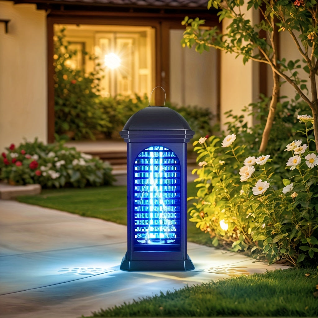 UV Light Bug Zapper Indoor Outdoor, Plug-in Electric Mosquito Killer Lamp, Insect Zapper Fly Trap for Home, Kitchen, Bedroom, Patio, Backyard, Garden and Camping