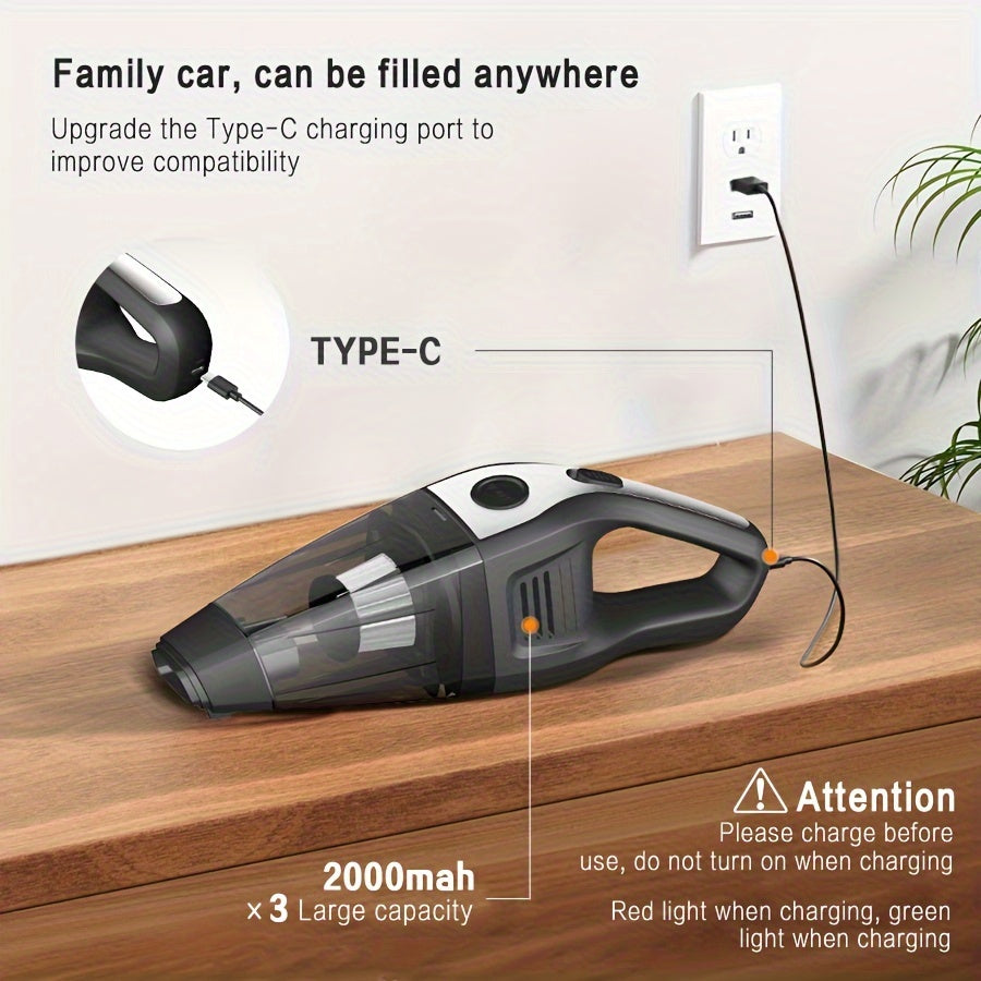 Cordless Vacuum Cleaner 901Pro, Lightweight Wireless Cleaning for Home, Car and RV, Hard Floors, Carpets and Pet Hair in Six Color Options