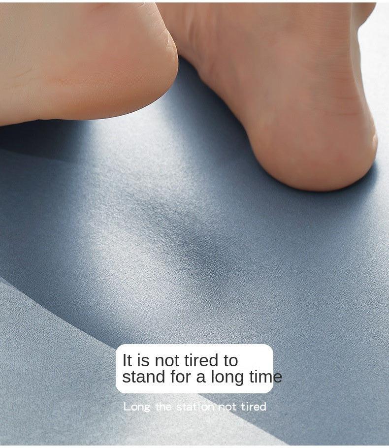 Diatom Mud Kitchen Floor Mat, Single-Piece Rectangular Design with Listed 3.5mm Thickness, Three Gray Color Options and Four Sizes for Home Floor Placement