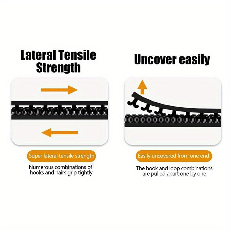 Adhesive Hook-and-Loop Fastener Patches in Round, Square or Rectangle Shapes, Nylon and Polyester Pair Packs for Compatible Carpet and Household Fabric Projects