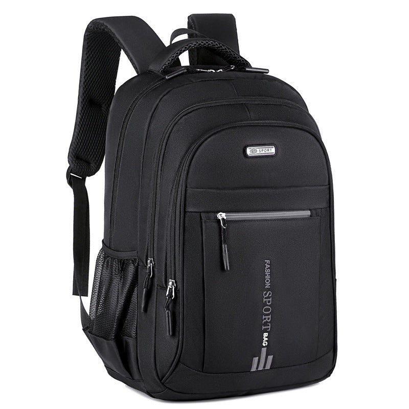 Business Laptop Backpack for Men and Women, Large-Capacity Everyday Bag in Green, Blue, Black or Tangerine for Work Commuting, Travel and Sports
