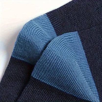 Men's Mid-Calf Athletic Socks 50-Pair Mixed Color Pack with Elastic Ribbed Cuffs and Breathable Sweat-Absorbent Design for Sports and Casual Wear