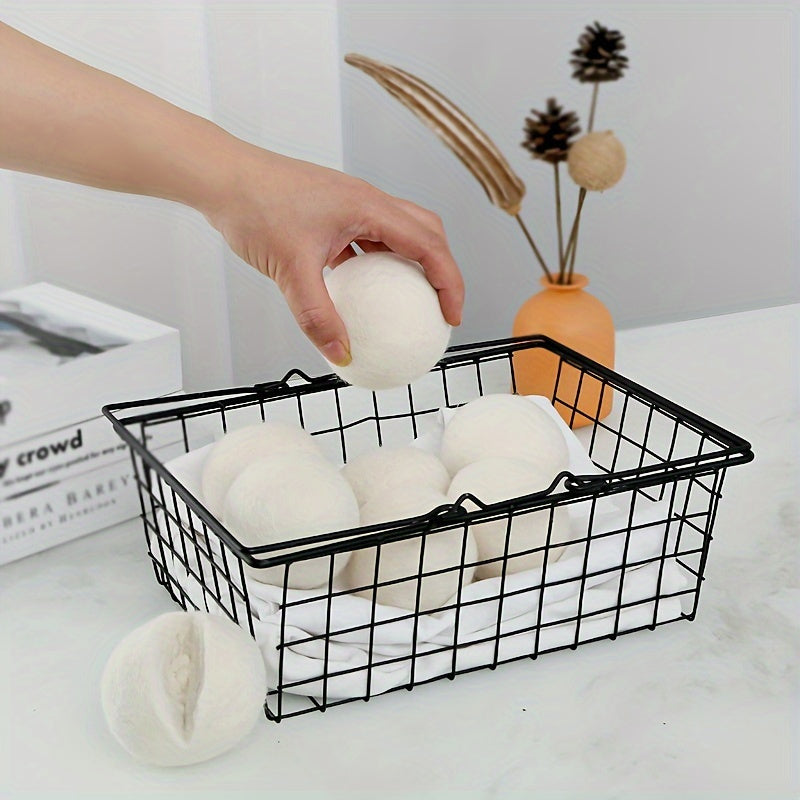 Laundry Drying Balls Set of 6, Fabric Softener Alternative for Compatible Clothes Drying Routines, Shirts, Pants and Everyday Household Fabric Care