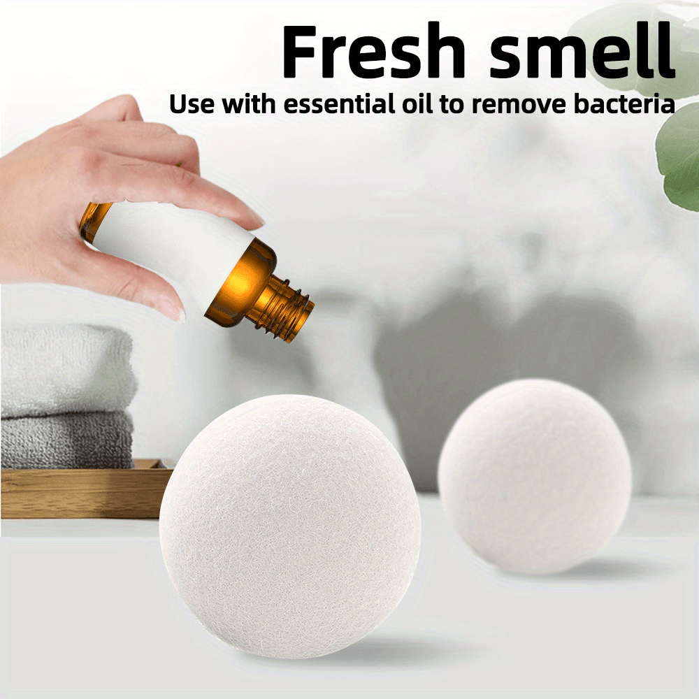 Laundry Drying Balls Set of 6, Fabric Softener Alternative for Compatible Clothes Drying Routines, Shirts, Pants and Everyday Household Fabric Care