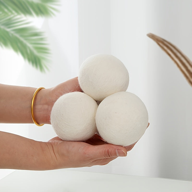 Laundry Drying Balls Set of 6, Fabric Softener Alternative for Compatible Clothes Drying Routines, Shirts, Pants and Everyday Household Fabric Care