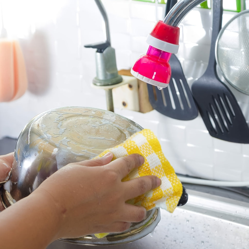 Waffle Weave Dish Cloths with Square Kitchen Towel Reference, Hand-Wash Care Wording and 5, 10 or 12-Piece Options for Everyday Cleaning and Drying Routines