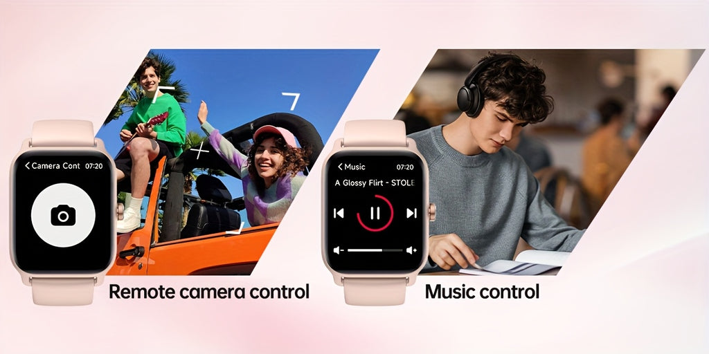 Alexa Smart Watch for Women & Men, 1.8-inch HD Touchscreen Smartwatch with Wireless Calling, 100+ Sports Modes, Fitness & Sleep Tracker, for iPhone Android, Mother's Day Gift