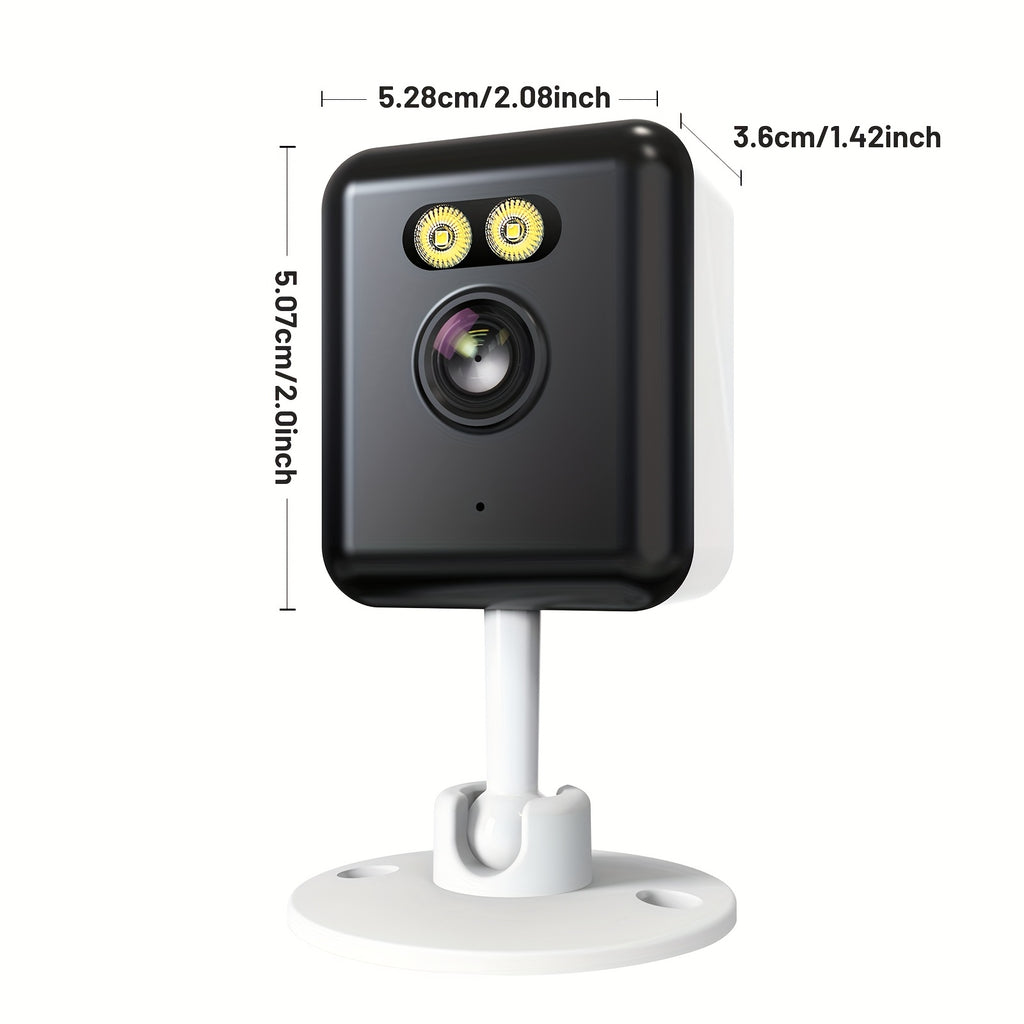 1080P Home Security Camera 4-Pack with WiFi, Full-Color Night Vision, Two-Way Audio, App Control and Listed Alexa Support for Indoor Motion Monitoring