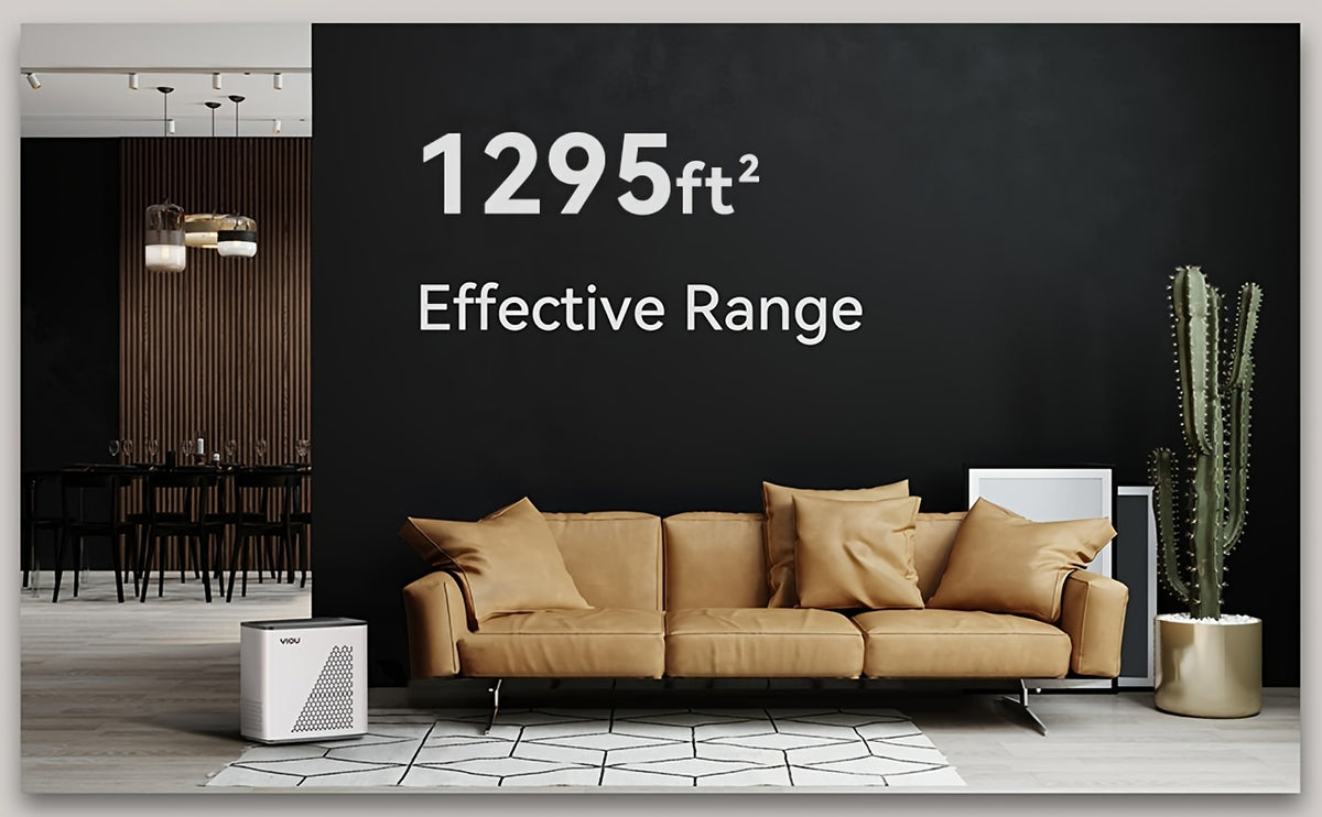 PM2.5 Display Air Purifier in Black and White with Listed H13 HEPA Filter, Auto Mode and Timer for Home Bedrooms, Living Rooms and Offices