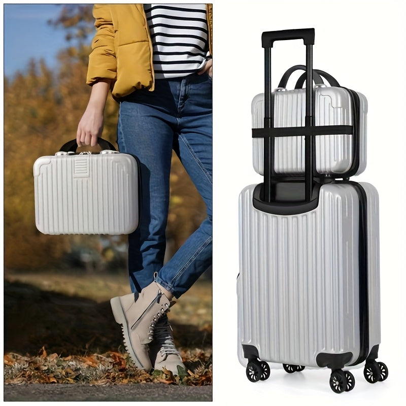 Wheeled Travel Suitcase and Luggage Set Options with Listed 20-Inch Case and Selected 14-Inch Handbag Configurations, Multiple Colors for Work Trips and Vacations