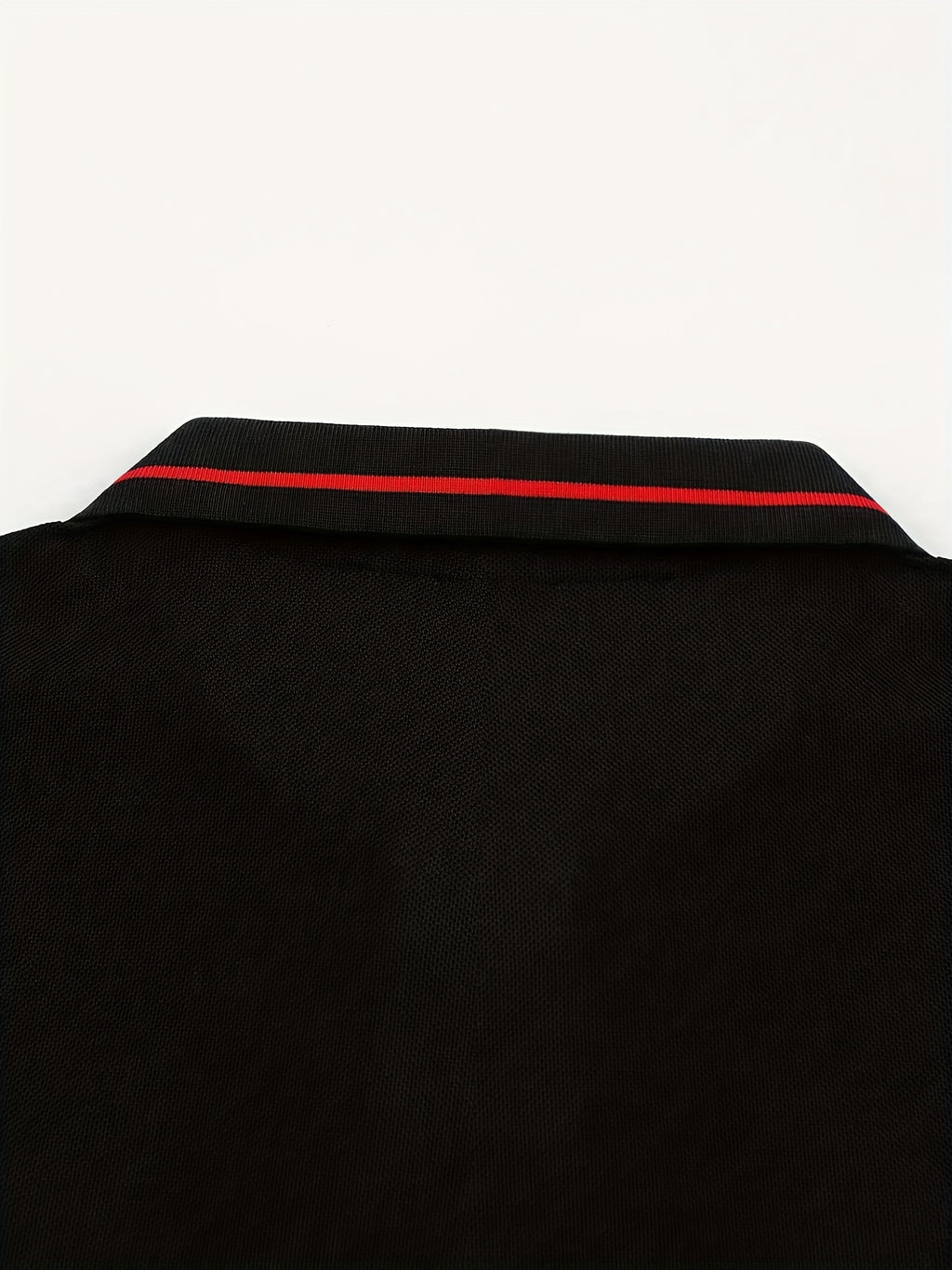 Men's Long Sleeve Polo Shirt, 100% Polyester with Slight Stretch, Regular Fit and Rib-Knit Details for Casual Golf and Spring-Fall Outfits