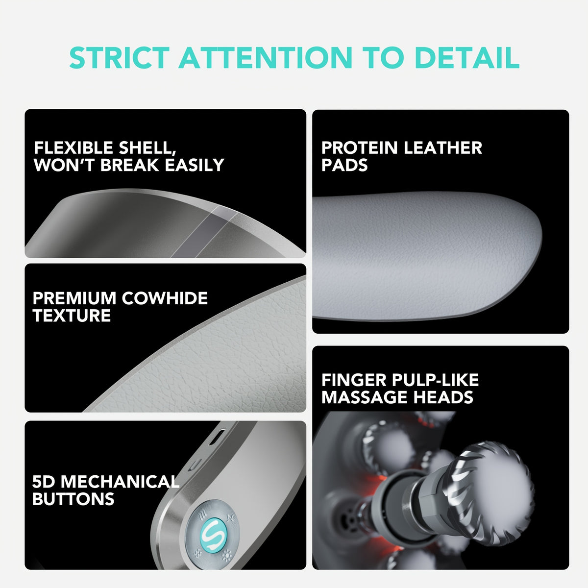 Portable Neck Massager with Heat by SKG, Cordless Wearable USB-Rechargeable Personal Care Device in Basic White or G7 PRO-E Options for Home and Office Breaks