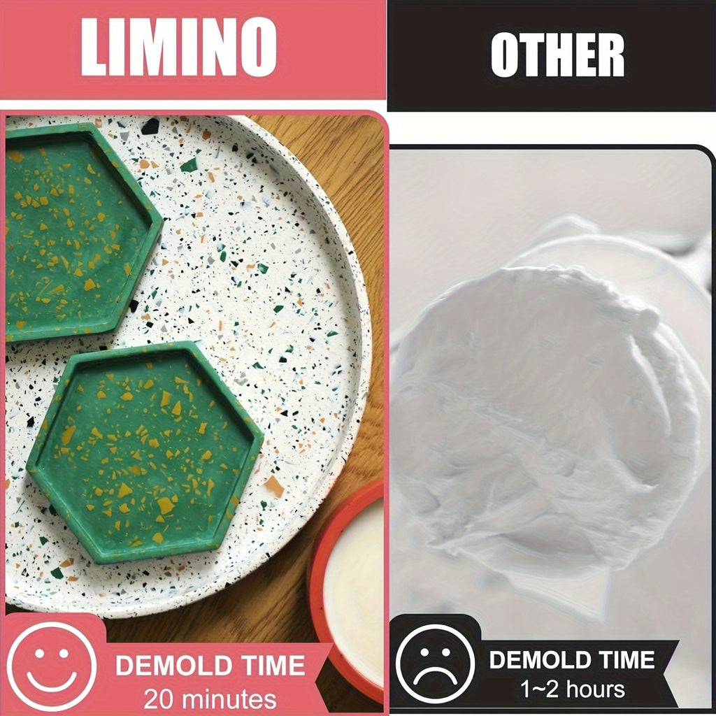 Water-Activated Casting Powder 3000g in White, Plaster-Style Craft Material for Home Art Projects, Decorative Mold Casting and DIY Handmade Gift Designs