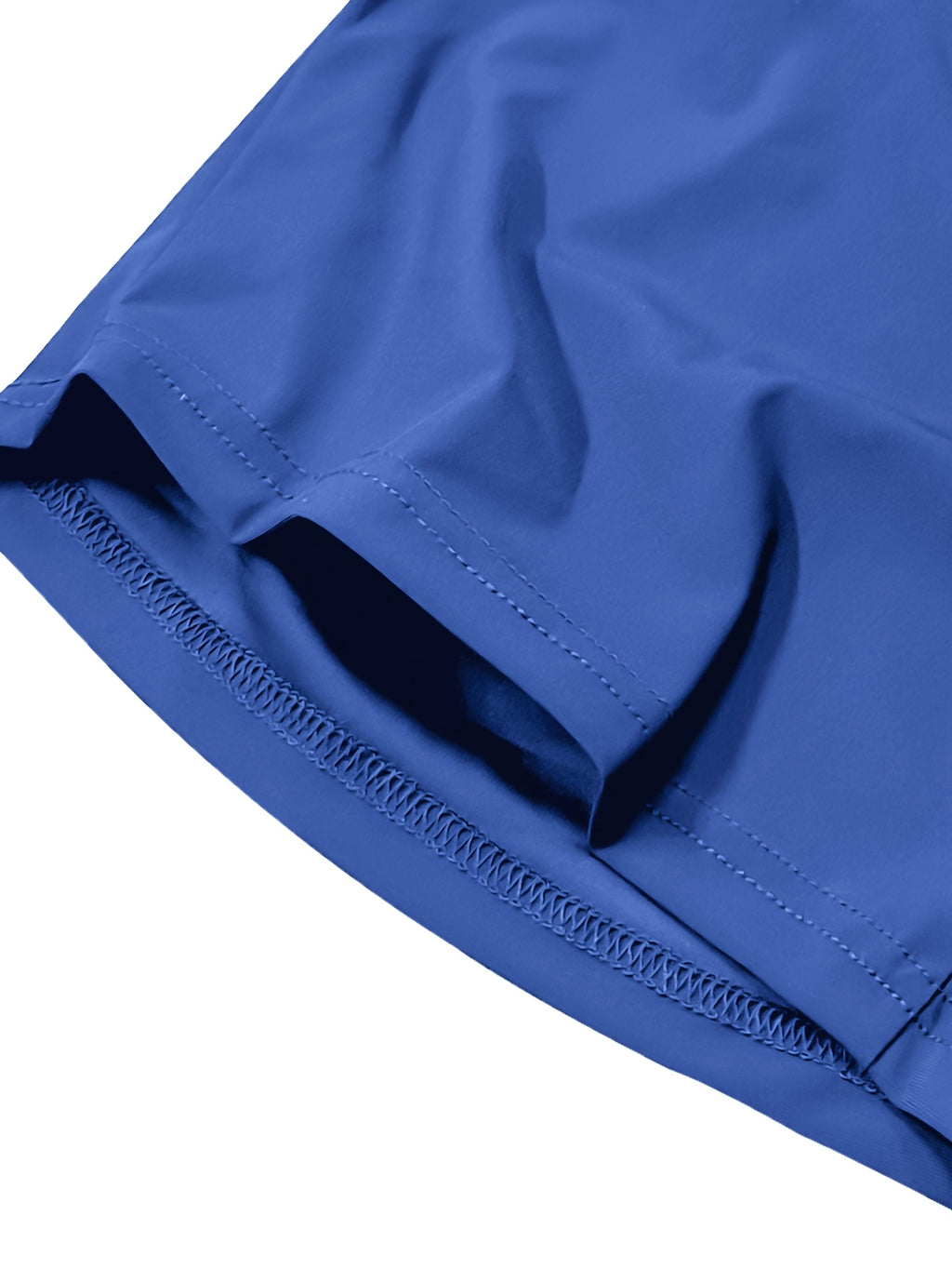 Men's Stretch Shorts with Drawstring Waist and Zippered Pockets, 85% Polyamide and 15% Elastane Fabric in Eight Color-Style Labels for Casual Summer Wear