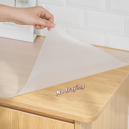White Drawer Liner Roll, 11.81 x 39.37 Inches, Washable Oil-Resistant Anti-Slip Mat for Compatible Cabinets, Drawers and Shoe Cabinet Organization