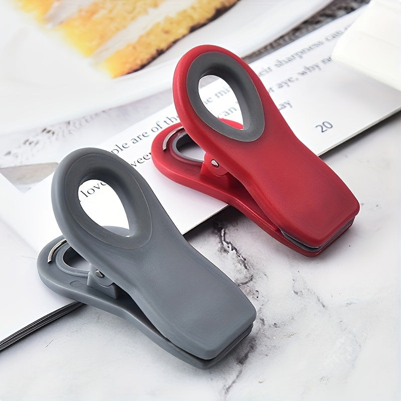 Snack Bag Sealing Clips, Plastic Food Storage Bag Closures in 3, 6 or 9-Piece Assorted Options for Compatible Pantry Packages and Everyday Kitchen Organization