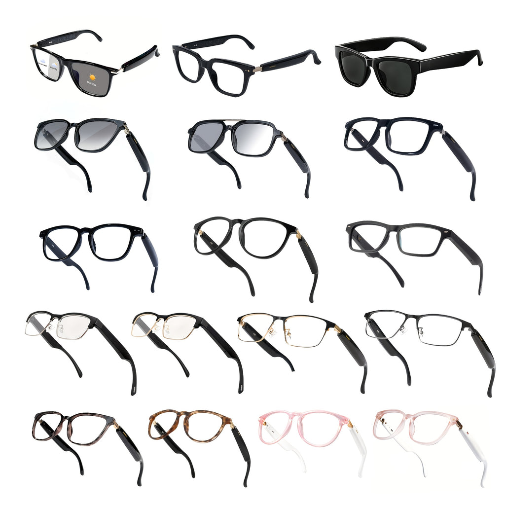 Audio Translation Glasses with 160-Language Real-Time Translation, GPT Chat Features, Built-In Microphone and Speaker, Music Playback and Hands-Free Calls