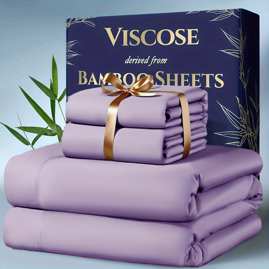 Three or Four Piece Bedding Sheet Set with Listed Extra Deep Pockets, Twelve Color Options and Twin, Full, Queen or King Sizes for Bedrooms and Guest Rooms