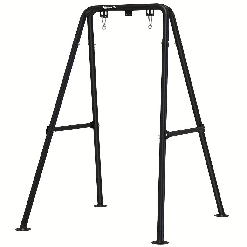 Hammock Chair Stand Only, Foldable Steel A-Frame with Powder-Coated Finish and Listed 300lb Capacity, Five Colors for Compatible Indoor and Outdoor Hanging Chairs