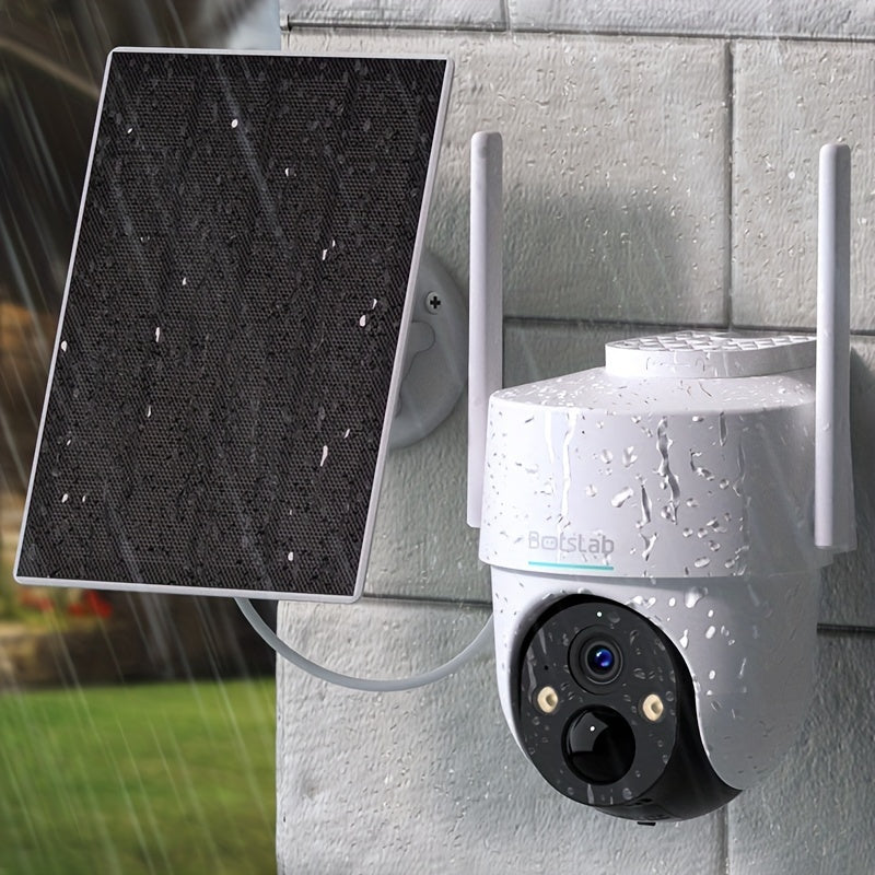 2K WiFi Outdoor Security Camera with Color Night Vision, Human Detection and Two-Way Audio, W313 Solar Listings and W302 No-Solar Model Option