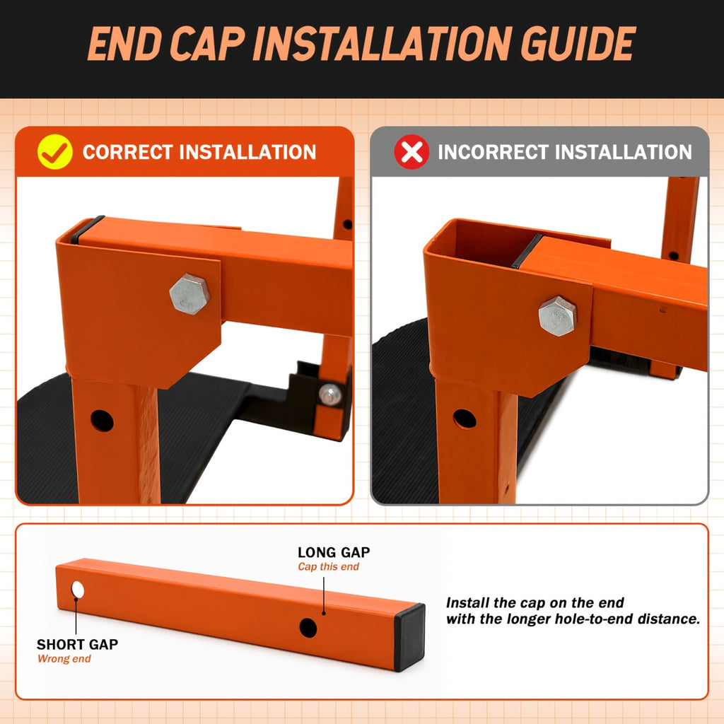 Foldable Tire Step for Compatible Truck and SUV Roof Rack Access, Adjustable Standing Platform with 300 lb, 650 lb or Upgraded Quick-Clip Option Labels