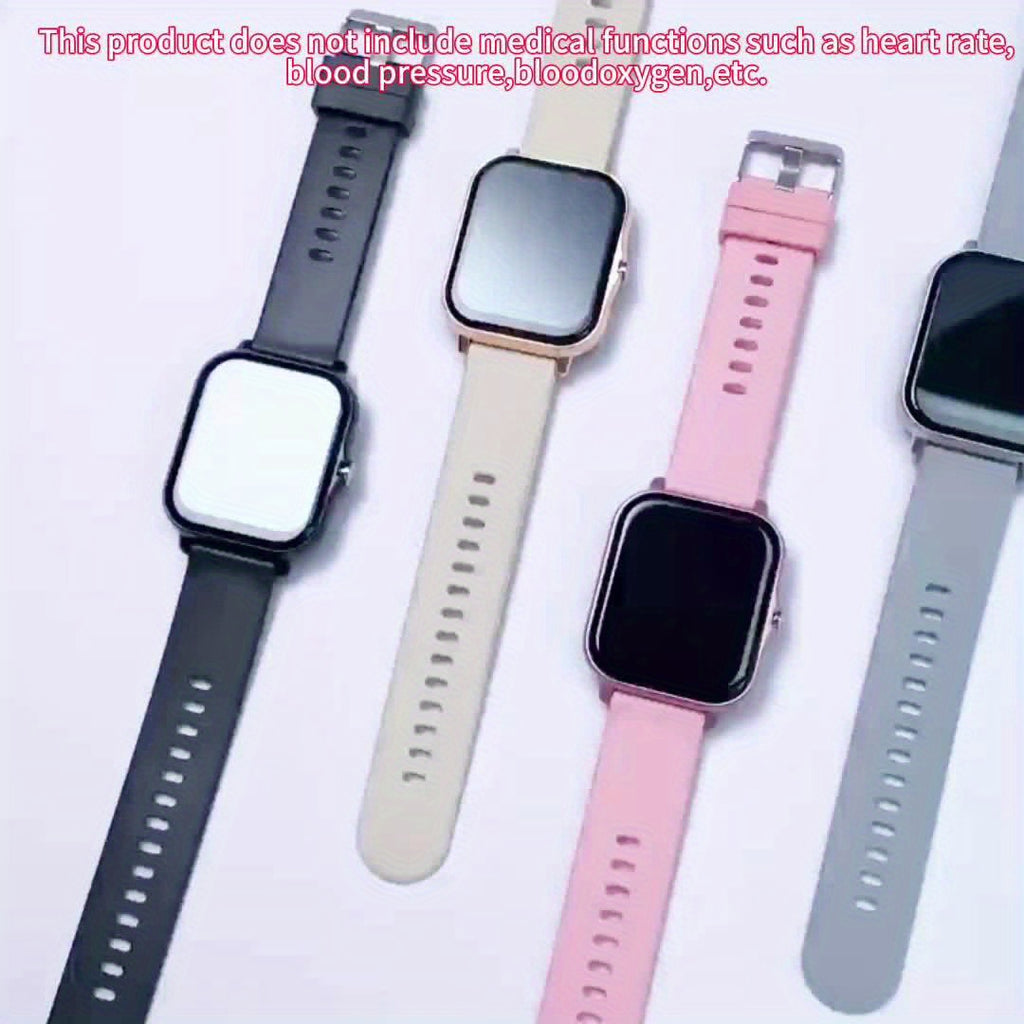 Full Touchscreen Smartwatch with Listed 1.83-Inch Display, Calling, Music and Multiple Sports Modes in Black, Golden, Pink or Silvery for Android and iPhone