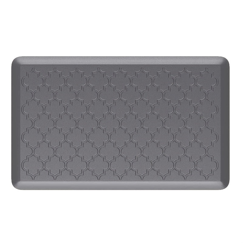 Cushioned Foam Floor Mat in Gray or Black, Single Standing Mat in 17.3 x 29.5 or 17.3 x 47 Inches for Kitchen Sink, Laundry and Home Office Areas
