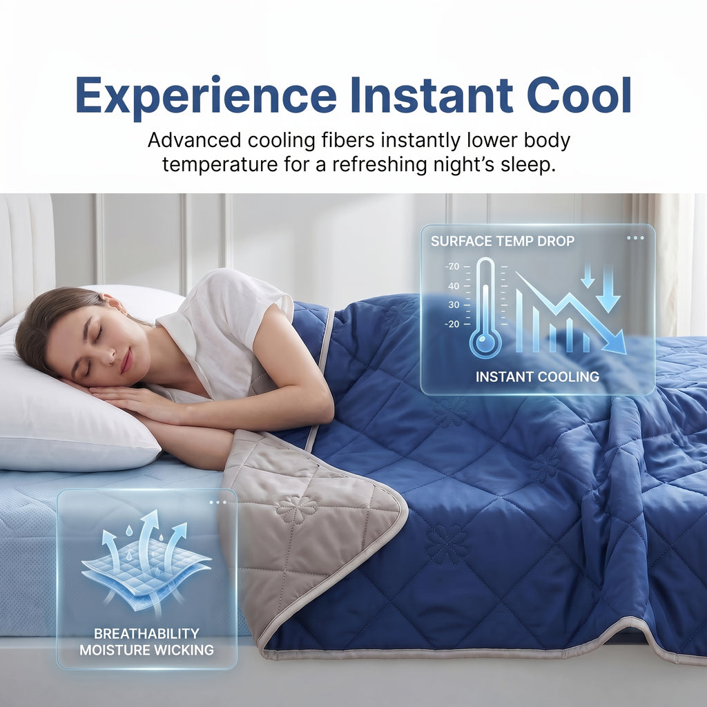 Summer Throw Blanket in Six Colors with 40 x 60, 60 x 80 or 80 x 90 Inch Options, One-Piece Layer for Sofa Lounging, Bed Use, Air-Conditioned Rooms and Travel