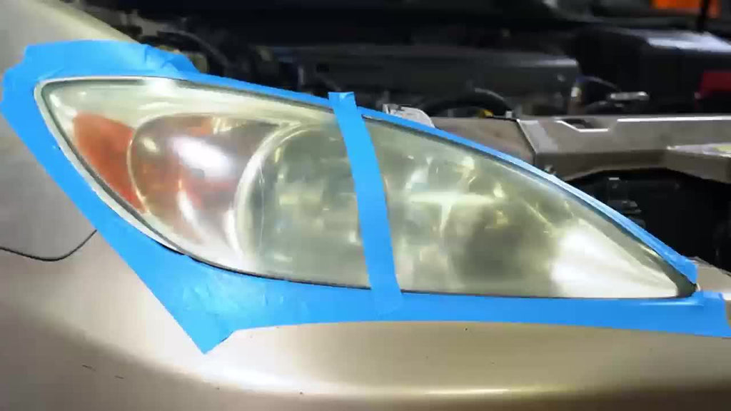 Headlight Restoration Polish Kit, Exterior Lens Appearance Care for Compatible Vehicles with Surface Yellowing and Oxidation Detailing References