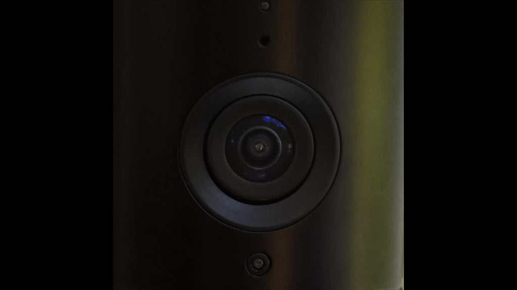 Dual-Band WiFi Window Camera by WESECUU with 2K Imaging, Color Night Vision, Person and Motion Alerts, Two-Way Audio and Premium Black Stand Option