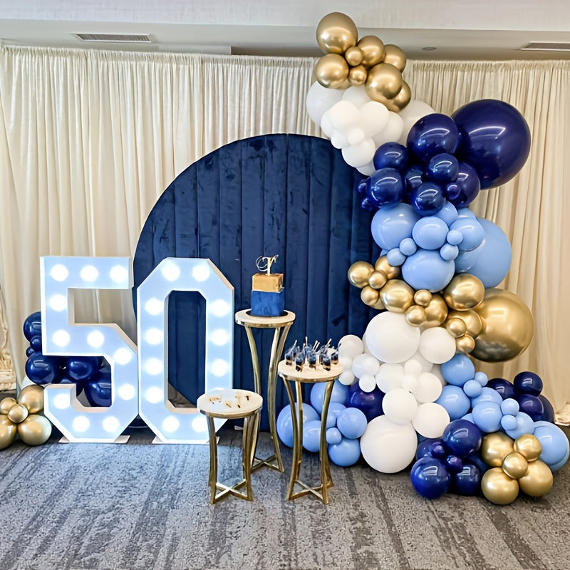 Light Up Party Numbers with Listed 36-Inch 3D KT Board Frames and Cool White Lights, Selected Digit Options for Birthday Backdrops and Anniversary Celebrations