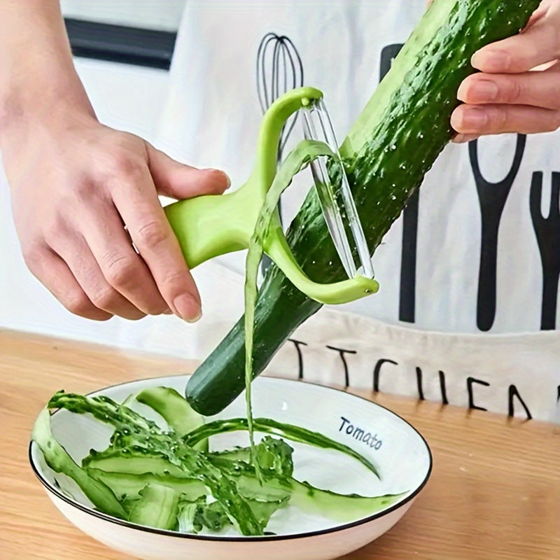 Large Capacity Manual Vegetable Prep Tool - Cabbage & Lettuce Processor | Wide Mouth Food-Safe Design | Kitchen Grater