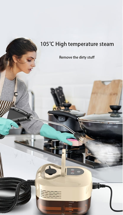 Portable Steam Cleaning Machine with Seven Named Model Options, Handheld Household Cleaner for Compatible Kitchen Surfaces, Sofa Fabrics and Carpet Care