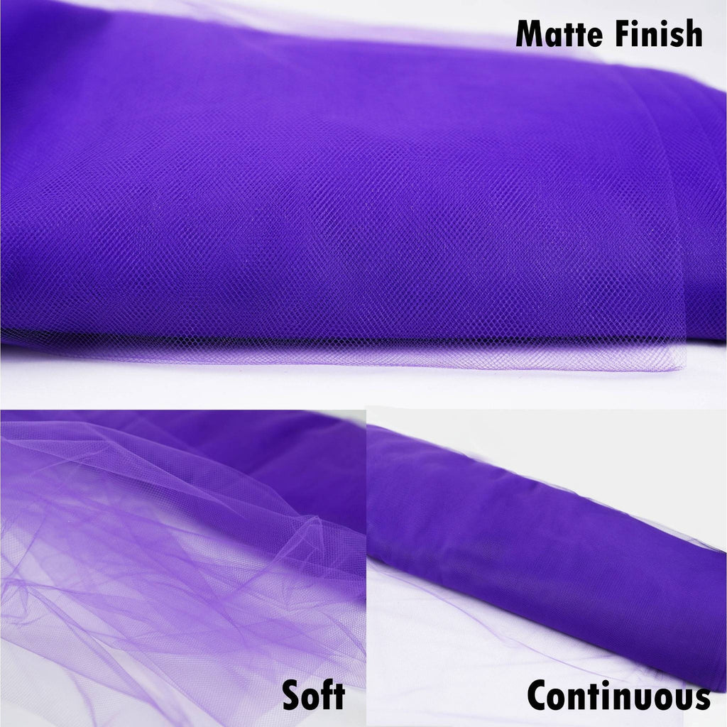 Tulle Fabric Roll with Listed 54-Inch Width and 40-Yard Length, Eighteen Color Options for DIY Tutu Skirts, Wedding Decorations and Creative Craft Projects