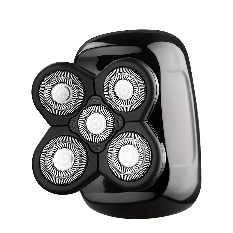 Men's Bald Head Shaver with Listed 7D Rotary Design and Rechargeable Operation, 5-in-1 Grooming Kit, Single-Function, Upgraded 2025 or A+ Options