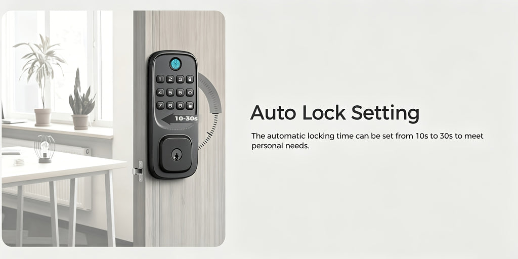 Fingerprint Keyless Entry Door Lock, Zinc Alloy Keypad Deadbolt with Listed 100 Codes, App Control and Two Keys, WiFi or Silver Handle Package Options
