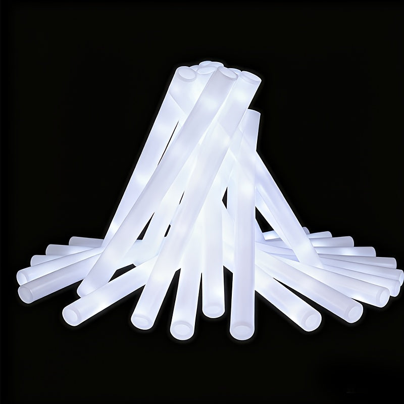 Flashing LED Foam Glow Sticks for Party Favors, 30- or 60-Piece Options for Wedding Receptions, Birthday Celebrations, Concerts and Holiday Events
