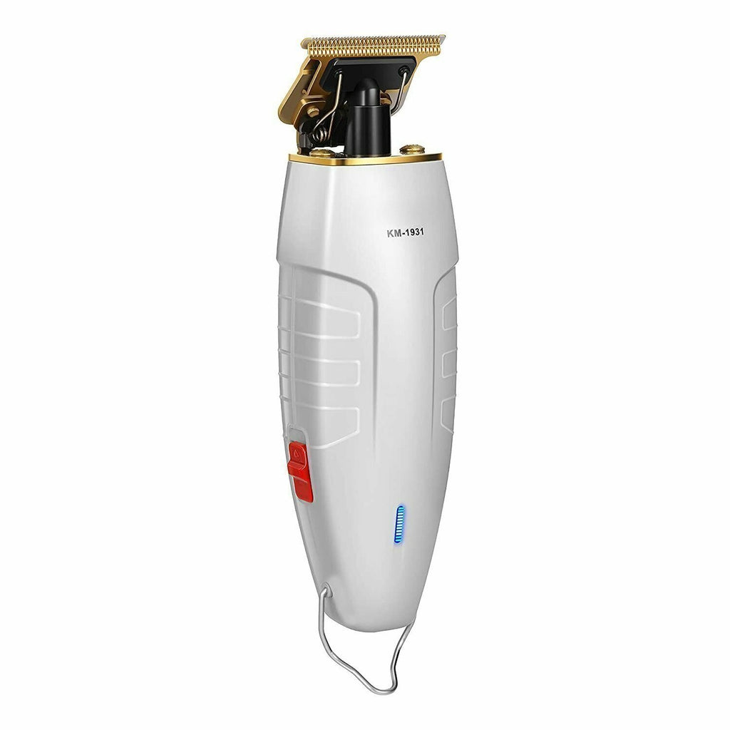1931 Hair and Beard Trimmer for Men with Carbon Steel T-Blade, 1200mAh Rechargeable Battery, Corded or Cordless Operation and Charging Indicator for Grooming