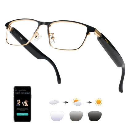 Conference Translation Glasses by OICIIDO with Listed 160-Language Recognition and Meeting Summaries, M02, KL and KO Model Options for Multilingual Discussions