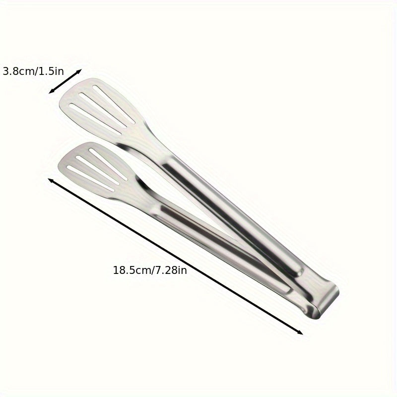 Stainless Steel Hot Pot Tongs, Single Food Clip for Barbecue Meal Preparation, Tabletop Hot Pot Serving and Outdoor Cooking Supplies for Home Cooks
