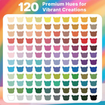 Brush Tip Acrylic Paint Markers for Rock Painting, Wood, Canvas, Glass and DIY Crafts, Art Pen Set Options from 12 Pieces to a Listed 168-Color Selection