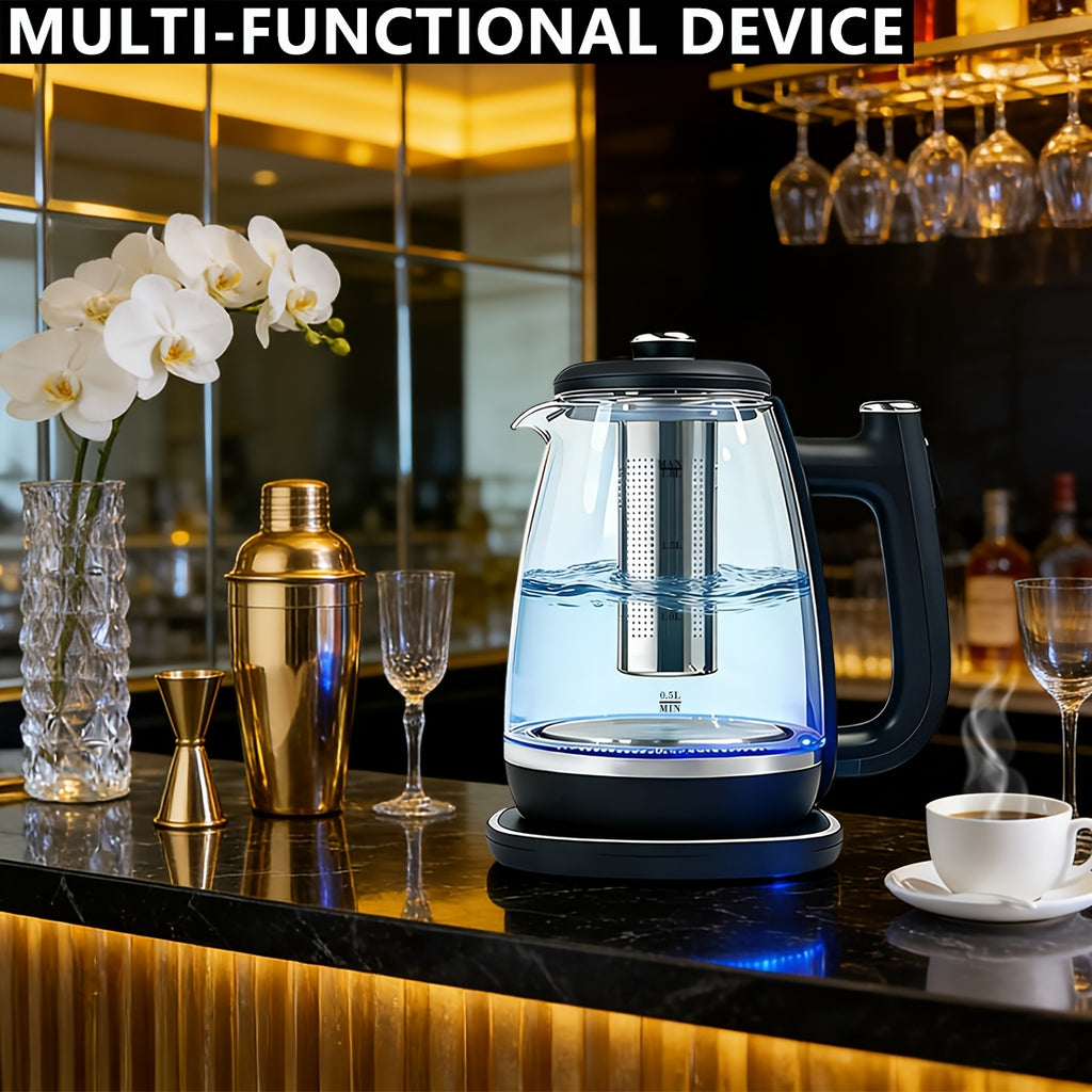 Fast Heating Electric Kettle 1150W, Hot Water Boiler with Overheat Protection and Removable Stainless Steel Filter, Easy to Clean Kettle for Tea, Coffee and Daily Drinking Water