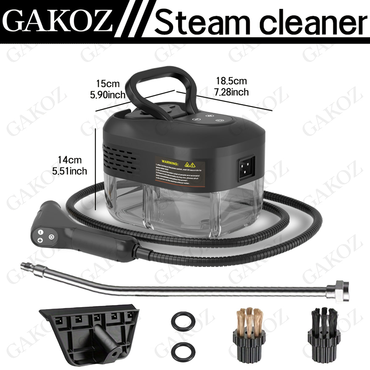 Portable Steam Cleaning Machine with Seven Named Model Options, Handheld Household Cleaner for Compatible Kitchen Surfaces, Sofa Fabrics and Carpet Care
