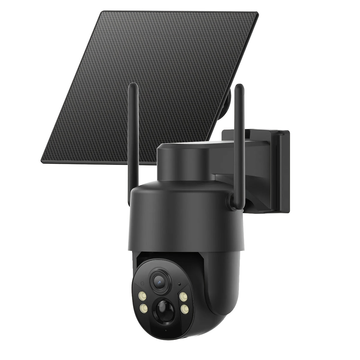 Solar Cellular Security Camera by SEHMUA, 4G LTE Outdoor Monitoring with 4K Live View, Remote Pan Tilt, Night Vision and Two-Way Audio for Farms and Ranches