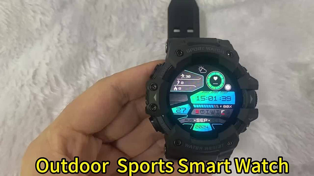 1.32-Inch TFT Smartwatch for Men with Calling, LED Flashlight, 100+ Sports Modes and Sleep Tracking, iPhone Android Compatibility in Eleven Color Options
